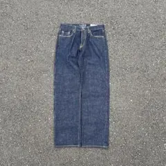 00s OLD GAP 赤耳 ストレートデニム インディゴ濃紺 イタリア製