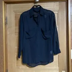 シフォン　ブラウス