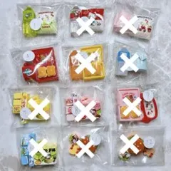 【１袋180円】デコパ　デコパーツ　立体　アソート　ミニチュア　平パーツ　バラ売