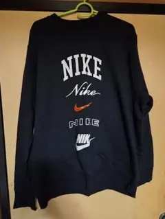 NIKE クルーネック スウェット ブラック XLのサムネイル