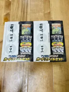 ポケモンカード　ブラックボルト　ホワイトフレア　カードファイルセット　2個
