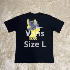 Vans バンズ　tシャツ　バックプリント　サイズL