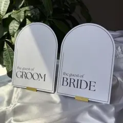 受付サイン　結婚式　ペーパーアイテム　即購入OK❗️