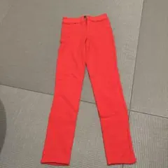 値下げ‼️【新品未使用】H&M 赤 スリムフィットパンツ 146サイズ