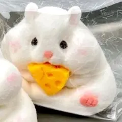 海外 スクイーズ 捏捏 タバスクイーズ pupuland ハムスター チーズ