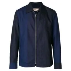 【美品】MARNI ネイビー ウール　ブルゾン(※最終値下げ) MARNI - MARNI / マルニ | ウール ダブルフェイス ジップアップ