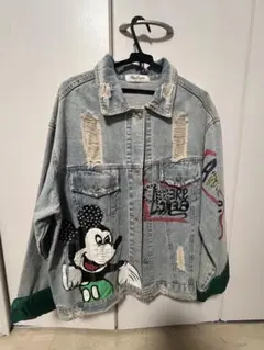 HYPERCOUTURE ハイパークチュール　ニューヨーク　刺繍デニムジャケット
