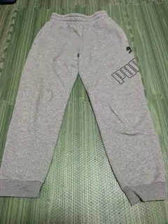 PUMA キッズ スウェットパンツ グレー