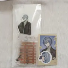 にじさんじ 小柳ロウ 秋日和 アクリルスタンド チェキ風カード ステッカーセット