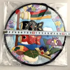 最終値下げ　パッチワーク　飾り絵　鯉のぼりのサムネイル