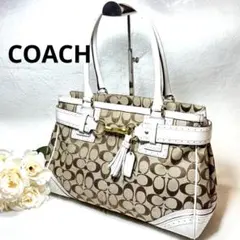 COACH コーチ シグネチャー サッチェル ボストンバッグ 10078 - メルカリ