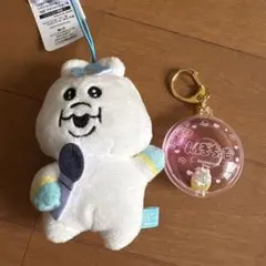 んぽちゃむ セリフ付きマスコット ドームキーホルダー