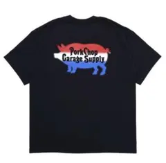 PORKCHOP THREE TONE ROUNDED TEE