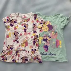 Disney Junior ミニーマウス Tシャツ 2枚セット