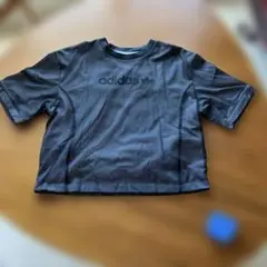 adidas ブラック Tシャツ Lサイズ