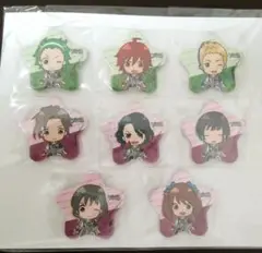 アイドルマスターSideM 星型缶バッジ 8個セット