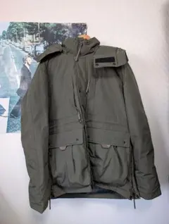【NANGA】TAKIBI DOWN JACKET(カーキ L)