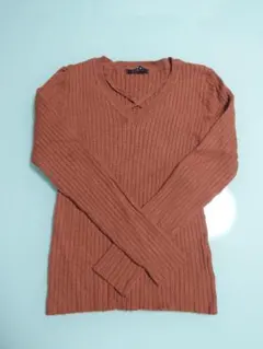 INGNI　リブニット 長袖 ブラウン Mサイズ　美品