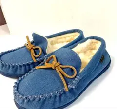 ❤️未使用❤️Bearpaw デニムブルー モカシン ムートン