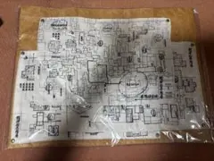 新品・未開封　劇場版　鬼滅の刃　無限城編　鬼舞辻無惨移動予測図タイベックバッグ