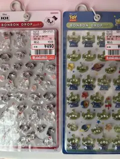 ボンボンドロップシール　101わんちゃん　リトルグリーンメン　クーリア　正規品