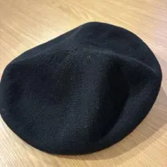 MOUSSY ブラック 麻　ベレー帽 FREE