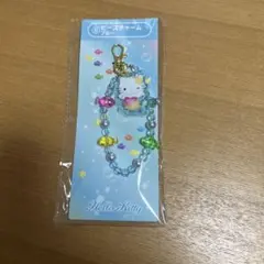 ハローキティ ビーズチャーム 블루