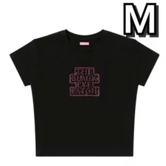 MOUSSYBEP OG ラインストーン BABY TEE ブラック MOUSSYBEP OG ラインストーン BABY TEE ブラック