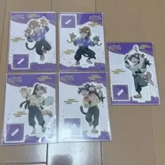 ナンジャコラボ 忍たま 五年生コンプ アクリルスタンド 5個セット