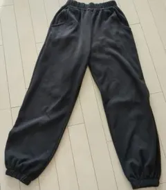 最終価格☆sonyunara ☆黒 ジョガーパンツ サイズ160