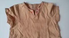 ミキハウスの刺繍入りワンピース110