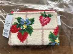 新品♡フェイラー♡ストロベリードット♡メッシュ♡転写ポーチ - メルカリ