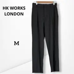 【エイチケーワークスロンドン】テーパードパンツ すっきり 快適 履き心地◎ Mのサムネイル