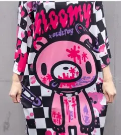 【新品】ACDC RAG チェックグル〜ミ〜 ヒュージTシャツ 原宿系