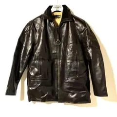 70s 80s ビンテージ フランス ビニールレザー カバーオール カーコート