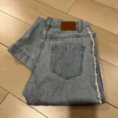 【期間限定お値下げ】JEANASIS フリンジデニム ハイウエスト