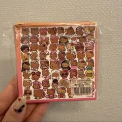 シール ステッカー セット　フレークシール　日焼けキティ60枚入り