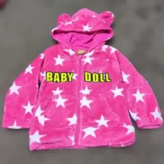 BABY DOLL フード付きアウター 80