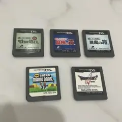 DSまとめ売り ドラクエ5 レイトン マリオ