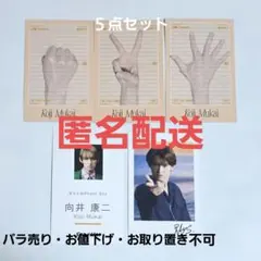 Snow Man 向井康二 特典 トレカまとめ売り