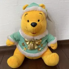 クリスマス風 くまのプーさん ぬいぐるみ