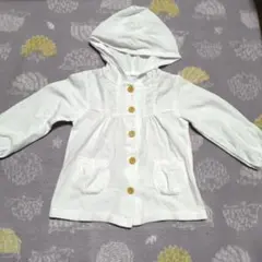 90 西松屋 フード付きカーディガン