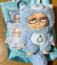 Sleepless grumpipi水色　青　ブルー　グランピピ　セット 寝不足