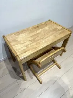 大和屋 ブォーノ アミーチェ デスク＆チェアセット NA（ナチュラル)