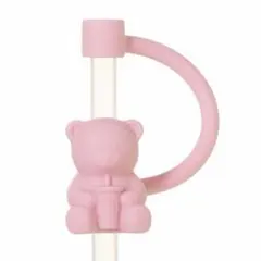 【新品】スタバ ストローキャップベアリスタ ピンク