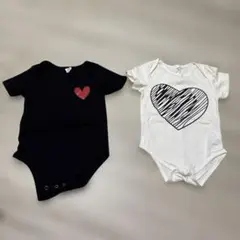 SHEIN ベビー ロンパース 2枚セット 9-12M