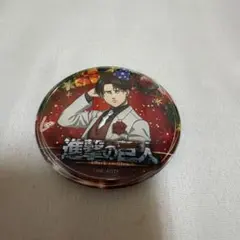 進撃の巨人 リヴァイ 缶バッジ 池袋サンシャインシティプリンスホテル