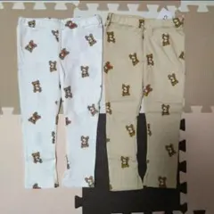 専用☆CECILE McBee くま レギンス☆ 90