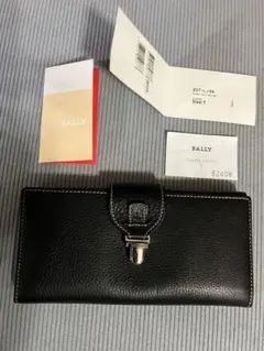 連休セールBALLY 長財布 ブラック