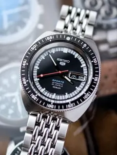SEIKO 5 SPORTS SBSA223 美品 セイコースポーツ Sports Style セイコー ファイブスポーツ 5スポーツ 55周年記念
